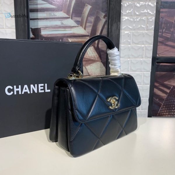 chanel trendy cc bag black for women womens handbags shoulder and crossbody bags 102in26cm buzzbify 1 5