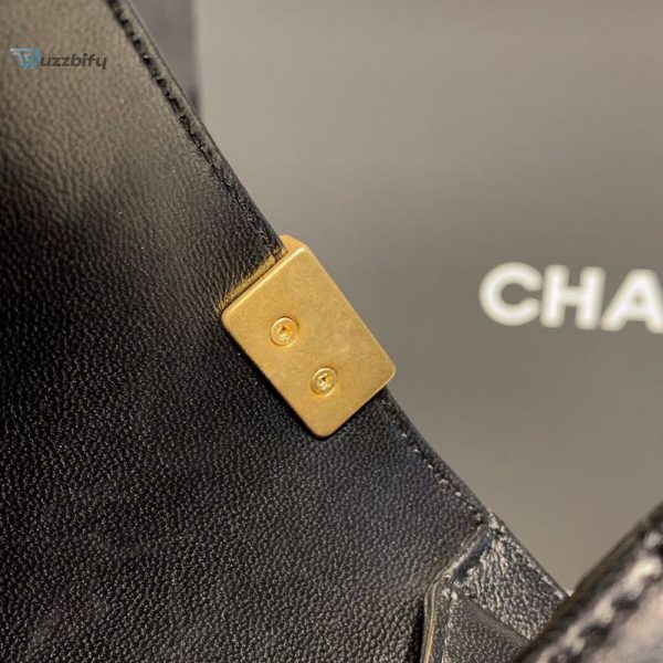 chanel boy handbag gold toned hardware black for women womens bags shoulder and crossbody bags 98in25cm a67086 buzzbify 1 14