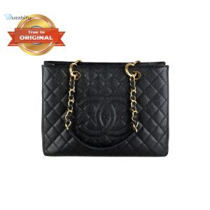 chanel classic tote bag black for women 133in34cm buzzbify 1