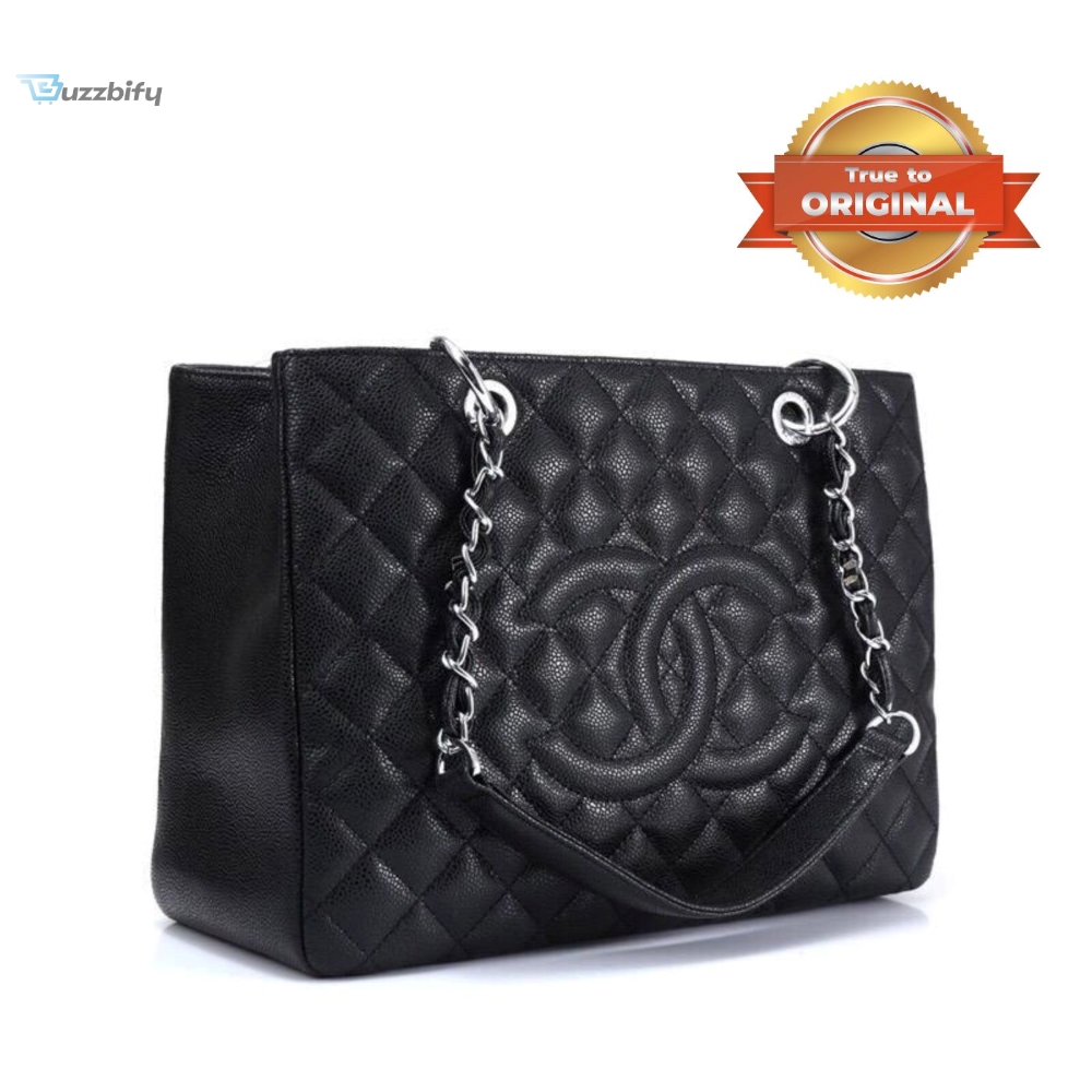 Chanel Classic Tote Bag Black For Women 13.3in/34cm