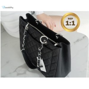 chanel classic tote bag black for women 133in34cm buzzbify 1 25