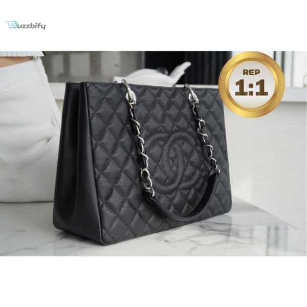 chanel classic tote bag black for women 133in34cm buzzbify 1 28