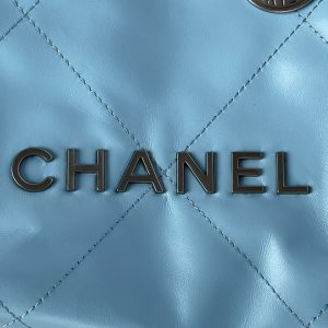 chanel 22 mini handbag blue for women 20cm 79in as3980 buzzbify 1 1