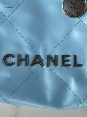 chanel 22 mini handbag blue for women 20cm 79in as3980 buzzbify 1 1