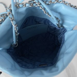 chanel 22 mini handbag blue for women 20cm 79in as3980 buzzbify 1 4
