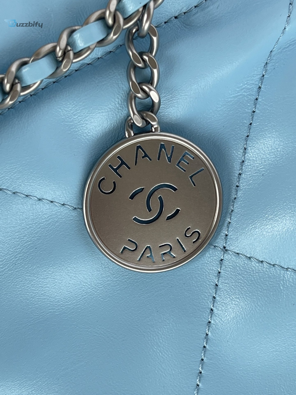 Chanel 22 Mini Handbag Blue For Women 20Cm 7.9In As3980 17 Chanel 22 Mini Handbag Blue For Women 20cm / 7.9in AS3980