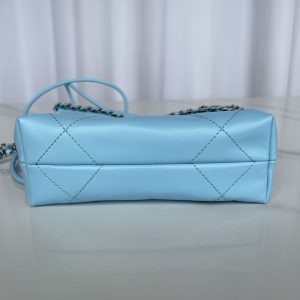 chanel 22 mini handbag blue for women 20cm 79in as3980 buzzbify 1 7