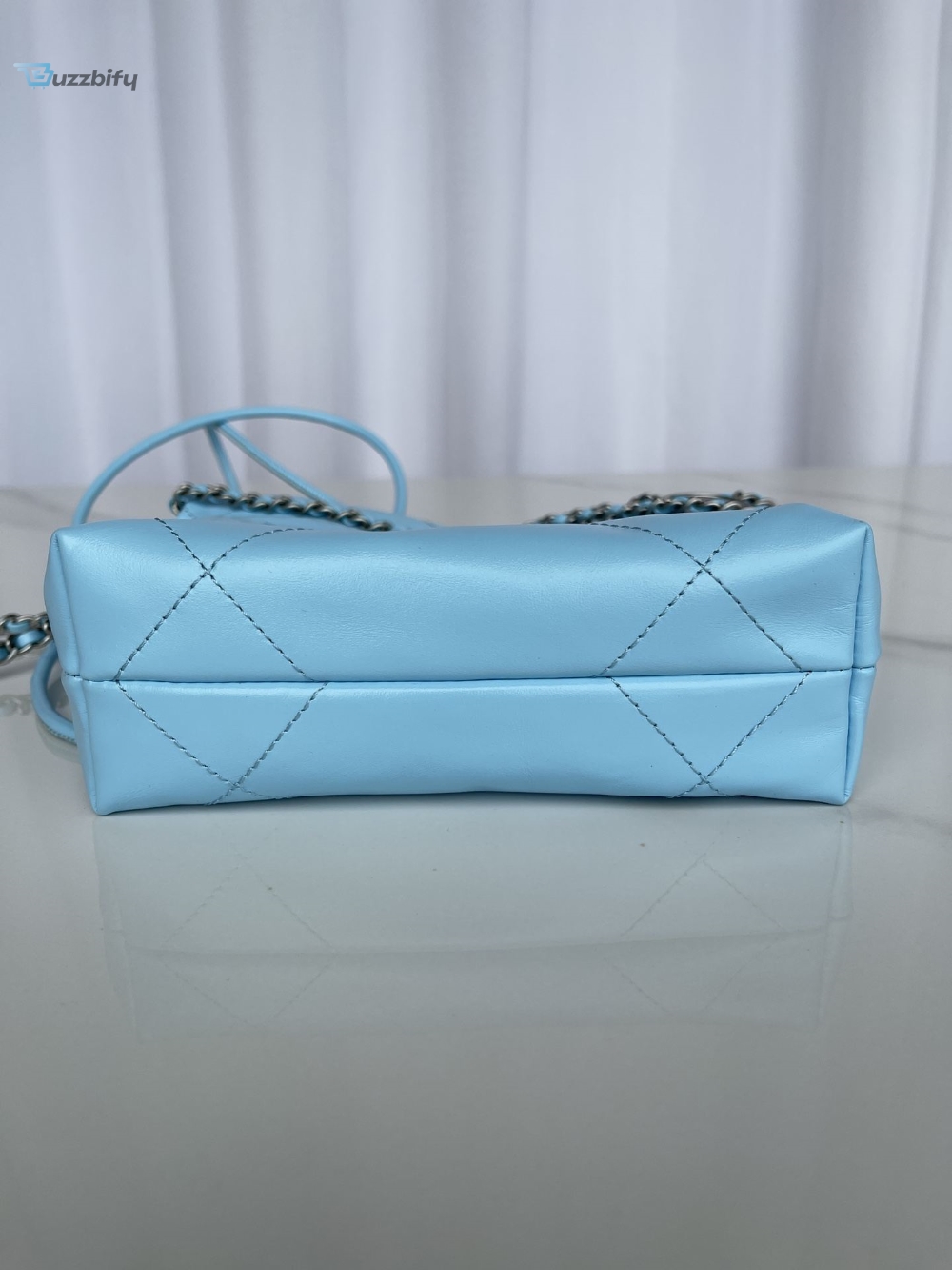 Chanel 22 Mini Handbag Blue For Women 20Cm 7.9In As3980 19 Chanel 22 Mini Handbag Blue For Women 20cm / 7.9in AS3980