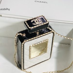 chanel perfume bottle minaudiere white for women 16cm 63in buzzbify 1 2