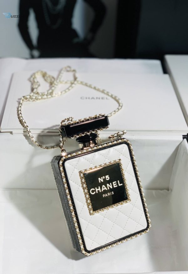 chanel perfume bottle minaudiere white for women 16cm 63in buzzbify 1 3