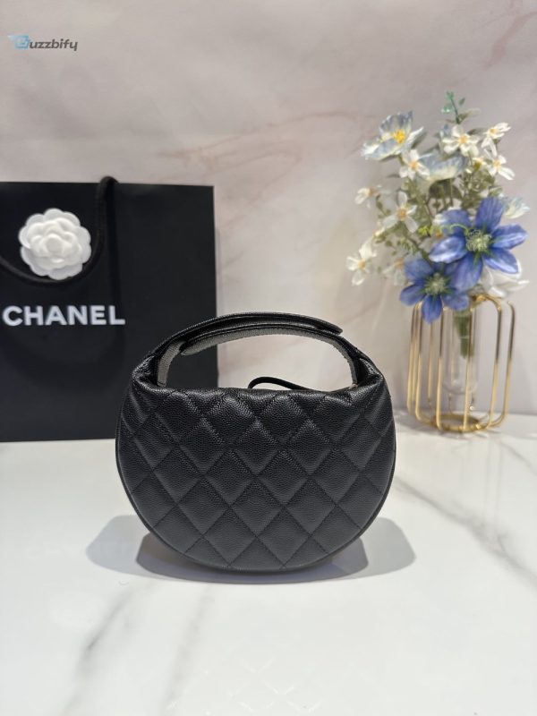 chanel caviar quilted mini small top handle bag whiteblack for women 16cm 63in buzzbify 1 2