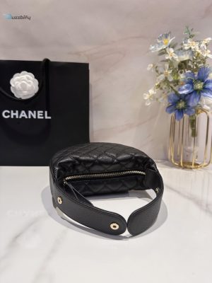 chanel caviar quilted mini small top handle bag whiteblack for women 16cm 63in buzzbify 1 8