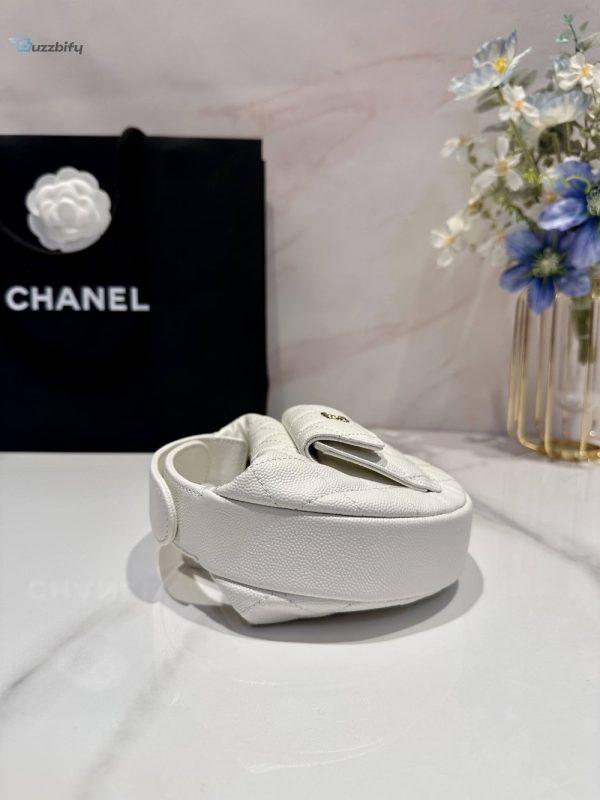 chanel caviar quilted mini small top handle bag whiteblack for women 16cm 63in buzzbify 1 10