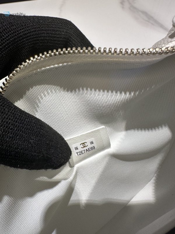 chanel caviar quilted mini small top handle bag whiteblack for women 16cm 63in buzzbify 1 15