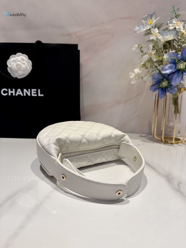 chanel caviar quilted mini small top handle bag whiteblack for women 16cm 63in buzzbify 1 17