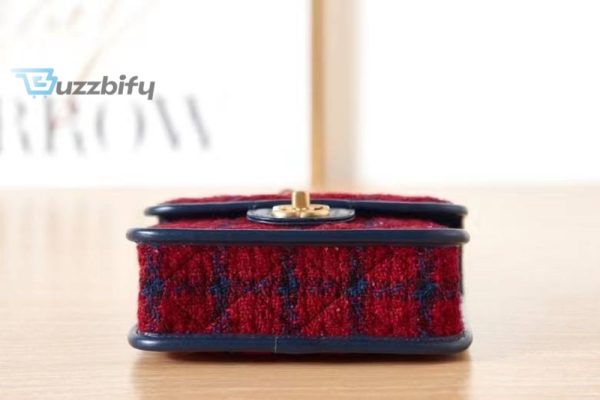 chanel mini flap bag with top handle red for women 205cm 8in buzzbify 1 6