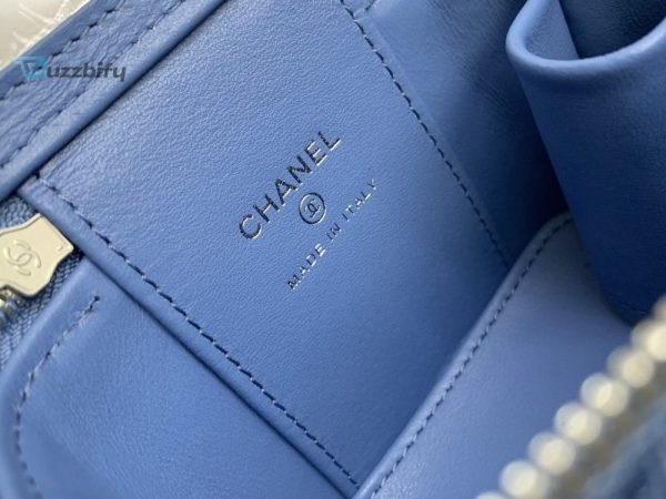 chanel mini vanity bag blue for women 11cm 43in buzzbify 1 4