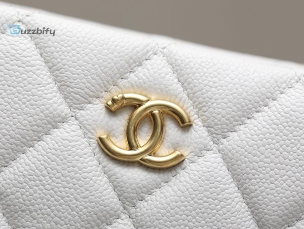 chanel hobo heart adjustment buckle white for women 18cm 71in buzzbify 1 3