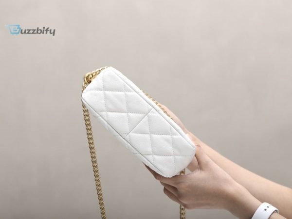 chanel hobo heart adjustment buckle white for women 18cm 71in buzzbify 1 6