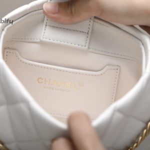 chanel hobo heart adjustment buckle white for women 18cm 71in buzzbify 1 7