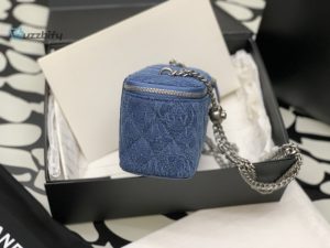 chanel medium vanity bag blue for women 17cm 67in buzzbify 1 2