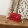 chanel clutch with chain red for women womens bags 48in123cm buzzbify 1