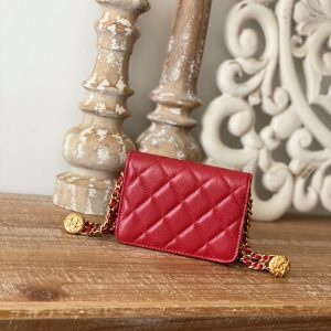 chanel clutch with chain red for women womens bags 48in123cm buzzbify 1 7