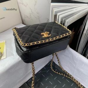 chanel flapbag with chain black for women womens bags 83in21cm buzzbify 1 7
