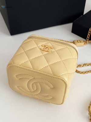 chanel small vanity with chain yellow for women womens bags 43in11cm buzzbify 1 5