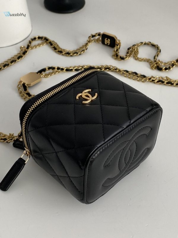chanel small vanity with chain black for women womens bags 43in11cm buzzbify 1 7