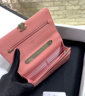 chanel handheld oblique cross bag pink for women womens bags 67in19cm buzzbify 1 1