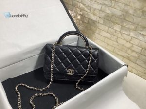 chanel handheld oblique cross bag black for women womens bags 67in19cm buzzbify 1