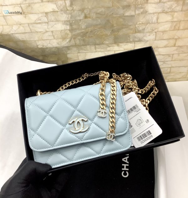 chanel spring and summer 22c turquoise for women womens bags 61in155cm buzzbify 1 4