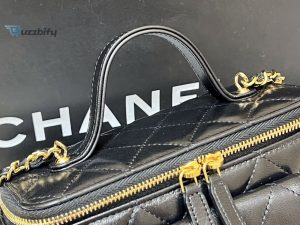 chanel vanity bag with strap black for women womens bags 66in17cm ap3017 b09208 94305 buzzbify 1 5
