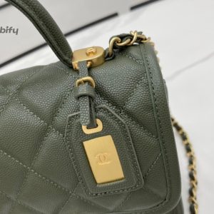 chanel 22k flap bag dark green for women womens bags 81in205cm buzzbify 1 2