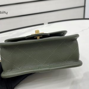 chanel 22k flap bag dark green for women womens bags 81in205cm buzzbify 1 7