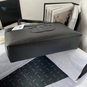 chanel vintage cc open tote caviar east west black for women womens bags 145in369cm buzzbify 1 4