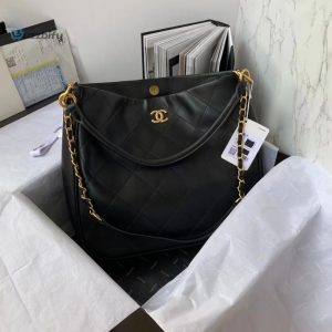 chanel shopping bags black for women womens bags 13in305cm buzzbify 1