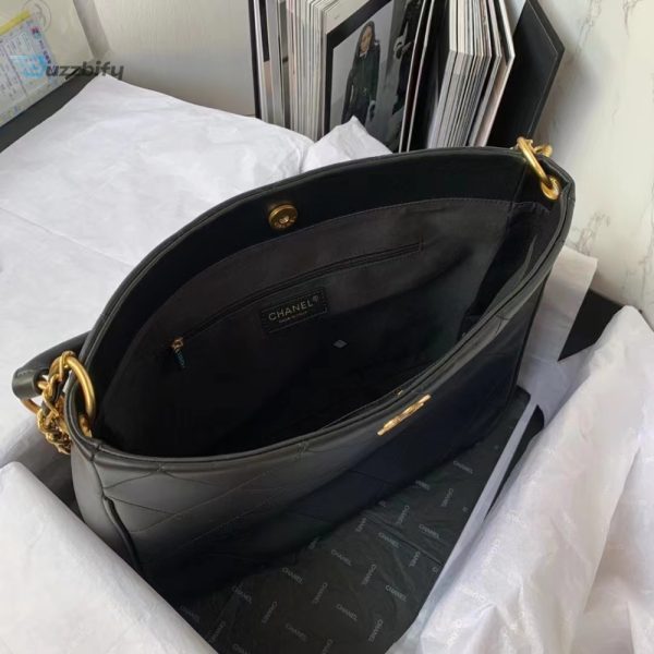 chanel shopping bags black for women womens bags 13in305cm buzzbify 1 1