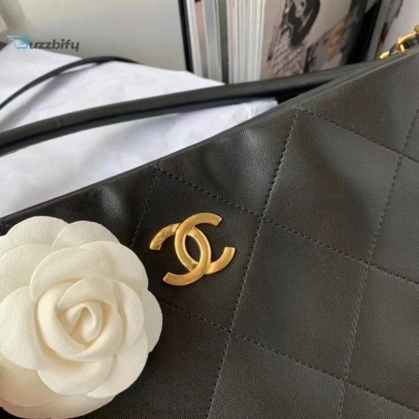 chanel shopping bags black for women womens bags 13in305cm buzzbify 1 2