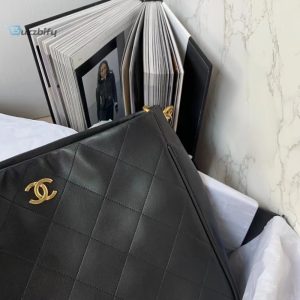 chanel shopping bags black for women womens bags 13in305cm buzzbify 1 4