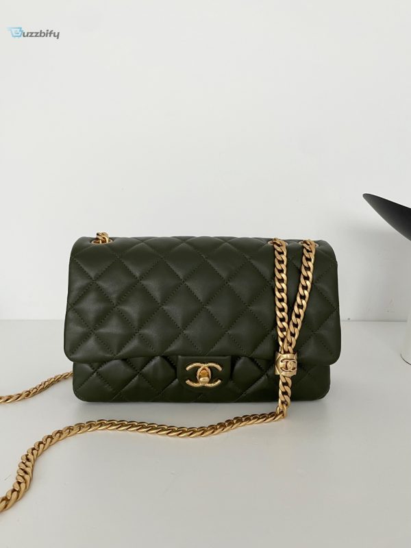 chanel small flap bag green for women womens bags 87in22cm buzzbify 1