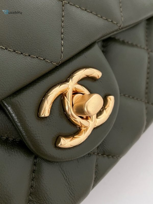 chanel small flap bag green for women womens bags 87in22cm buzzbify 1 3