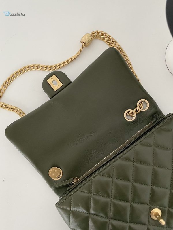 chanel small flap bag green for women womens bags 87in22cm buzzbify 1 5