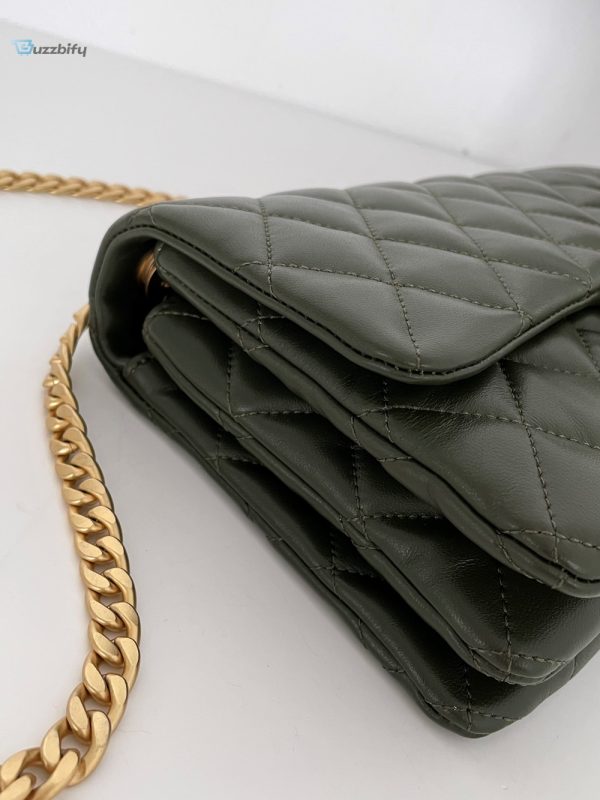 chanel small flap bag green for women womens bags 87in22cm buzzbify 1 7