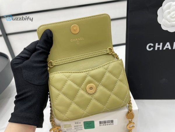 chanel mini flap bag green for women womens bags 125cm buzzbify 1 2