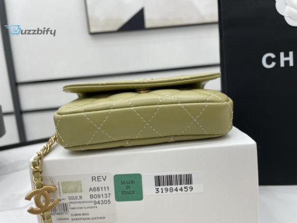 chanel mini flap bag green for women womens bags 125cm buzzbify 1 3