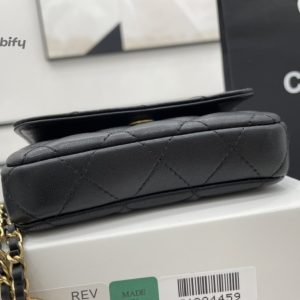 chanel mini flap bag black for women womens bags 125cm buzzbify 1 2