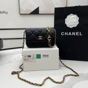 chanel mini flap bag black for women womens bags 125cm buzzbify 1 5