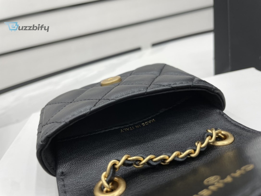 Chanel Mini Flap Bag Black For Women, Women’s Bags 3.5in/9cm